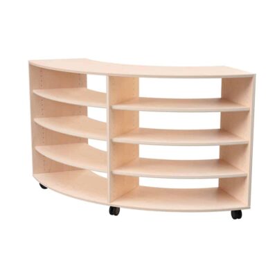 Echtholz Schrank M Viertelkreis