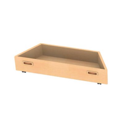 Rollkasten für Trapezpodest