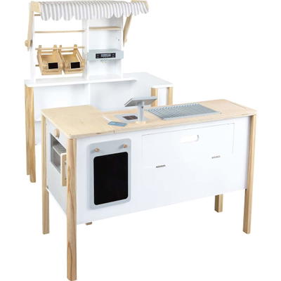 Marktstand – Spielküche – Multifunktionaler Kiosk