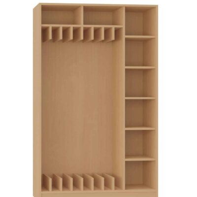 Liegepolster- und Deckenschrank