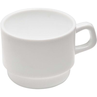 Obertasse 12 Stück – Hartglasgeschirr "Arcoroc" Professional