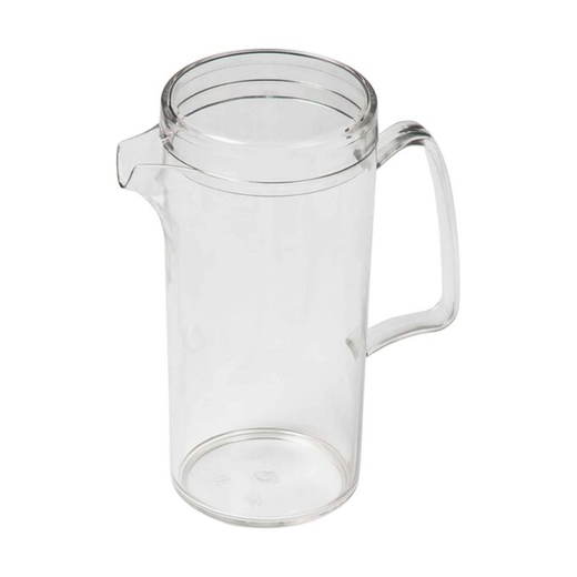Kunststoffgeschirr transparent Saftkanne mit Deckel - 551203 1920x1920