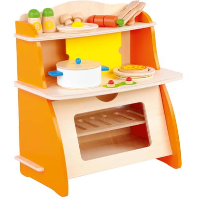 Miniküche aus Holz