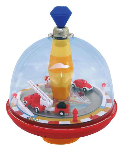 Kreisel mit Feuerwehr-Motiv für Kinder