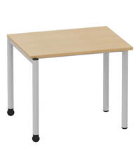 Einzeltisch Romy 70x55 cm, fahrbar – Bild 6