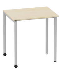Einzeltisch Romy 70x55 cm, fahrbar – Bild 5