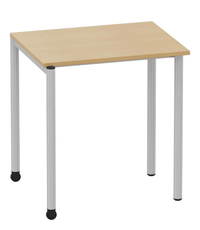Einzeltisch Romy 70x55 cm, fahrbar – Bild 8