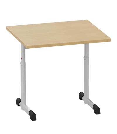 Schuleinzeltisch Basic-T, höhenverstellbar