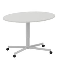 Lehrertisch Luna, fahrbar und höhenverstellbar – Bild 3