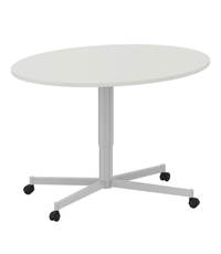 Lehrertisch Luna, fahrbar und höhenverstellbar – Bild 4