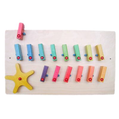 Domino, zweireihig mit Rad