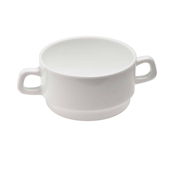 Hartglasgeschirr Suppentasse