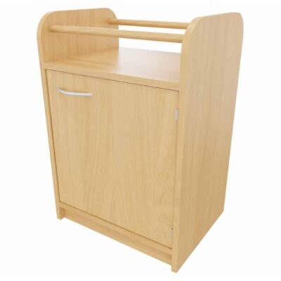 Schrank mit Lauflernstange mit Tür, 1 Einlegeboden