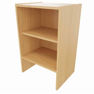 Sockelnischenschrank offen, 1 Einlegeboden