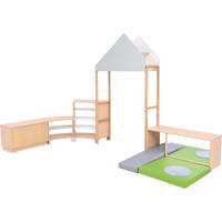Möbelsatz Quadro 202/202W – 180° – Spiel- und Raumteilerschrank - SET6463PU b 23