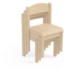 Stabiler Stuhl aus Buchenholz ZOE - ZOE 3