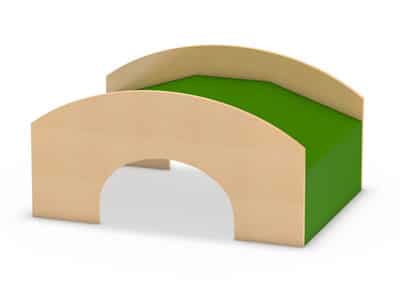 Spielpodest Brücke, groß