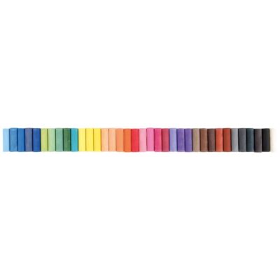 Pastellkreide, dick, 36 Farben