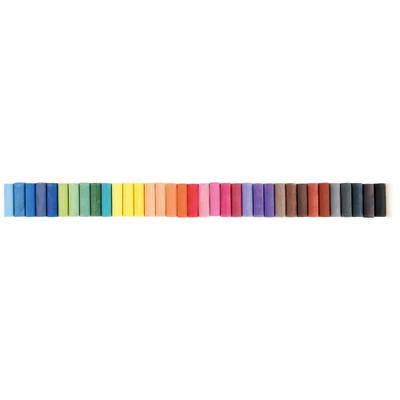 Pastellkreide, dick, 36 Farben