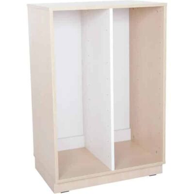 Quadro - Regal M+ für Kunststoffbehälter, Breite: 70 cm, zweireihig