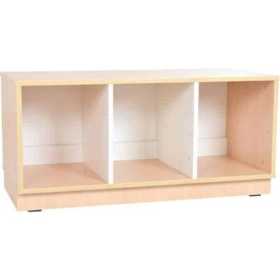 Quadro - Regal S für Kunststoffbehälter, Breite: 104 cm, dreireihig