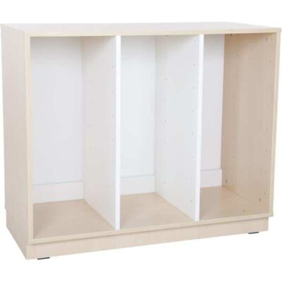 Quadro - Regal M für Kunststoffbehälter, Breite: 104 cm, dreireihig