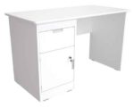 Schreibtisch Quadro mit Schublade und Tür, Schrankteil links - 096844W 1