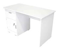 Schreibtisch Quadro mit Schublade und Tür, Schrankteil links – Bild 2