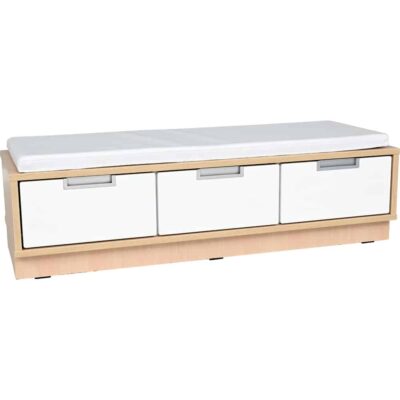 Quadro - Sitzbank mit Schubladen, Breite: 116 cm