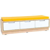 Quadro - Sitzbank mit Schubladen B 116, mit Matte – Bild 49