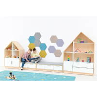 Quadro - Sitzbank mit Schubladen B 116, mit Matte – Bild 38