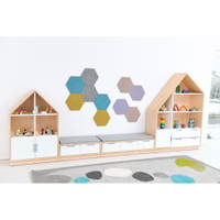 Quadro - Sitzbank mit Schubladen B 116, mit Matte – Bild 33