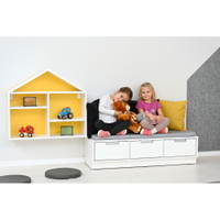 Quadro - Sitzbank mit Schubladen B 116, mit Matte – Bild 9