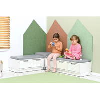 Quadro – Sitzbank mit Schubladen B 116, mit Matte - 099361WPU r 24