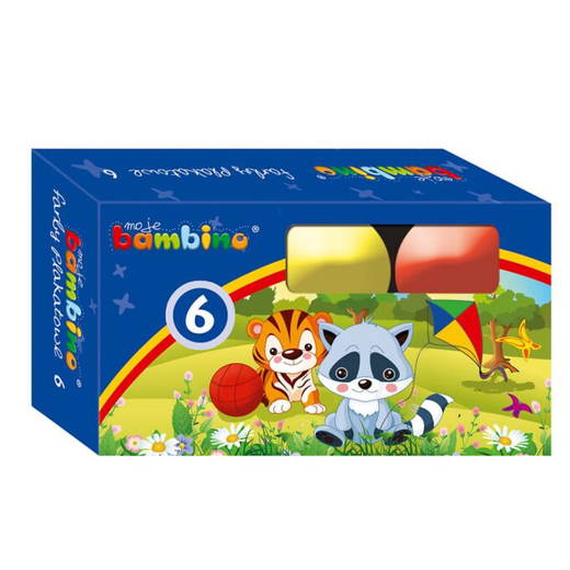 115404 Moje Bambino-Plakatfarben, 6 Farben - 115404