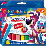 Bambino Dreikant-Faserstifte Jumbo, 10 Farben - 115428