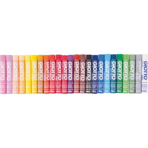257007 Ölpastellkreide, 24 Farben - 257007