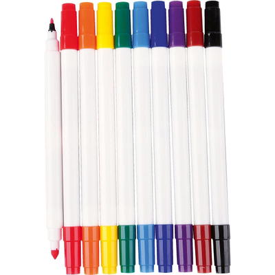 Turbo-Dobble-Faserstifte, 10 Farben