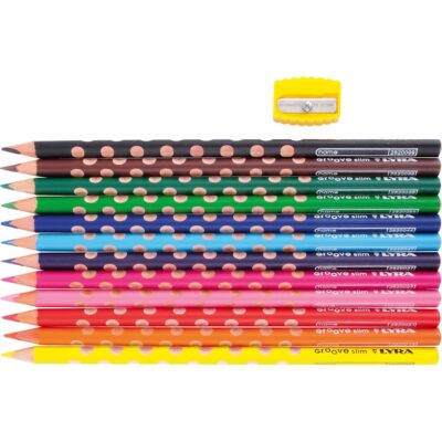 LYRA Mulden-Dünnfarbstifte, 12 Farben