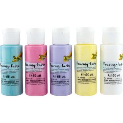 Acrylfarben für Pouring-Technik - Pastellfarben