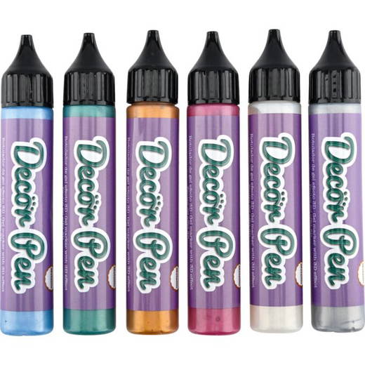 456014 3D-Gelmarker, Metallic - 456014