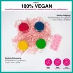 KNETÄ® Set vegane Spielknete - 4er box rosa~3