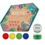 KNETÄ® Dosen-Set vegane Spielknete - 4er dosen set