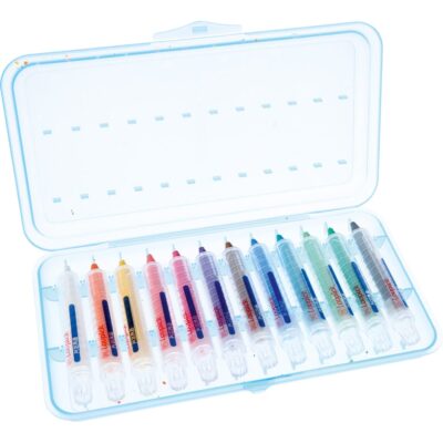 Wachsbuntstifte in Aufbewahrungsbox