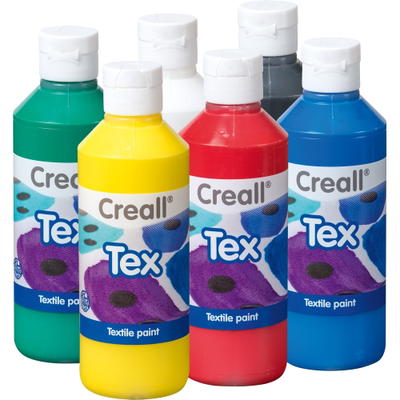 Textilfarben, 6 Farben