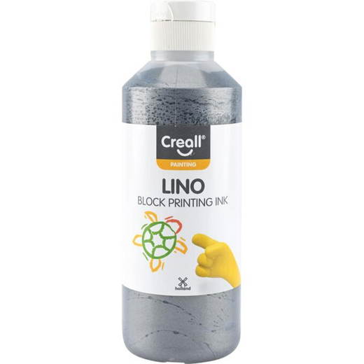 605126 Linoldruckfarbe Lino, 250 ml, silber - 605126