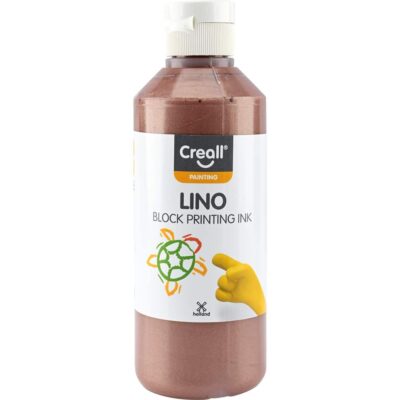 Linoldruckfarbe Lino, 250 ml, bronze