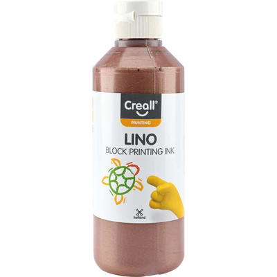 Linoldruckfarbe Lino, 250 ml, bronze