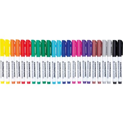 Textilstifte, 2 x 12 Farben