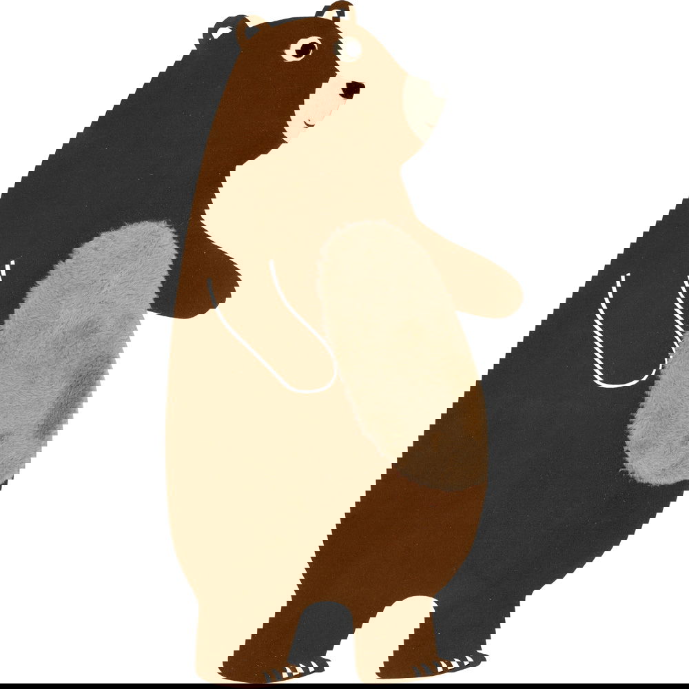 Filz-Wandapplikation – Bär